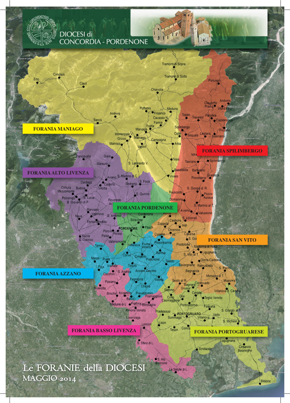 Le FORANIE Della DIOCESI MAGGIO 2014 1