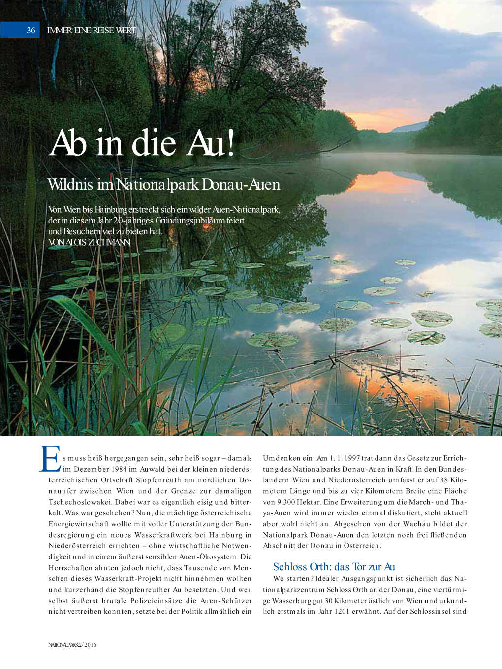 Ab in Die Au! Wildnis Im Nationalpark Donau-Auen