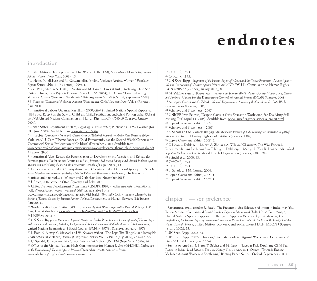 Endnotes Introduction