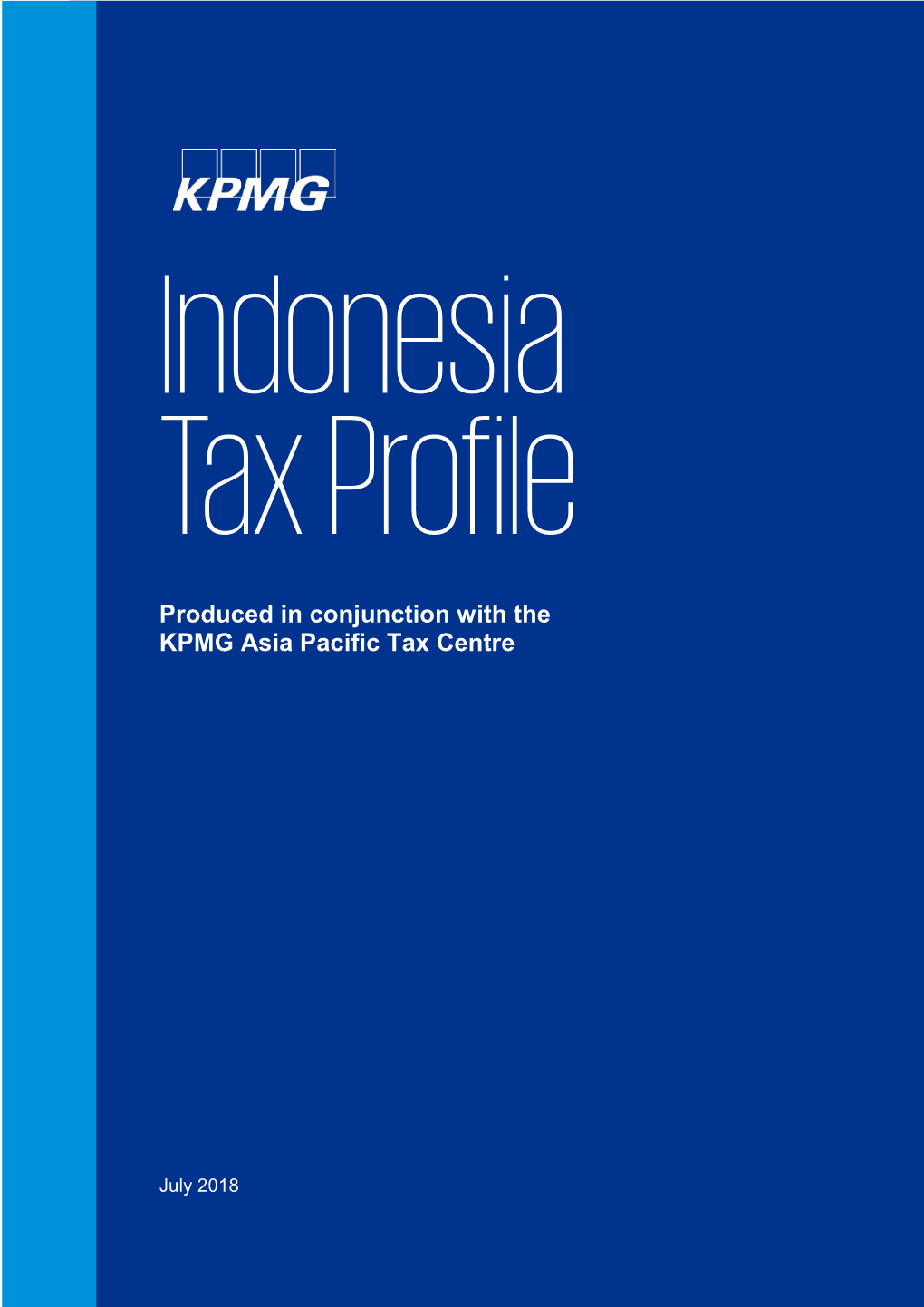 Country Tax Profile: Indonesia