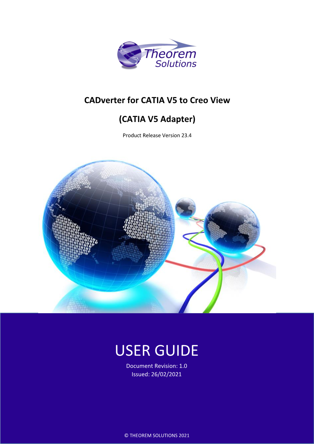 Cadverter for CATIA V5 to Creo View (CATIA V5 Adapter)