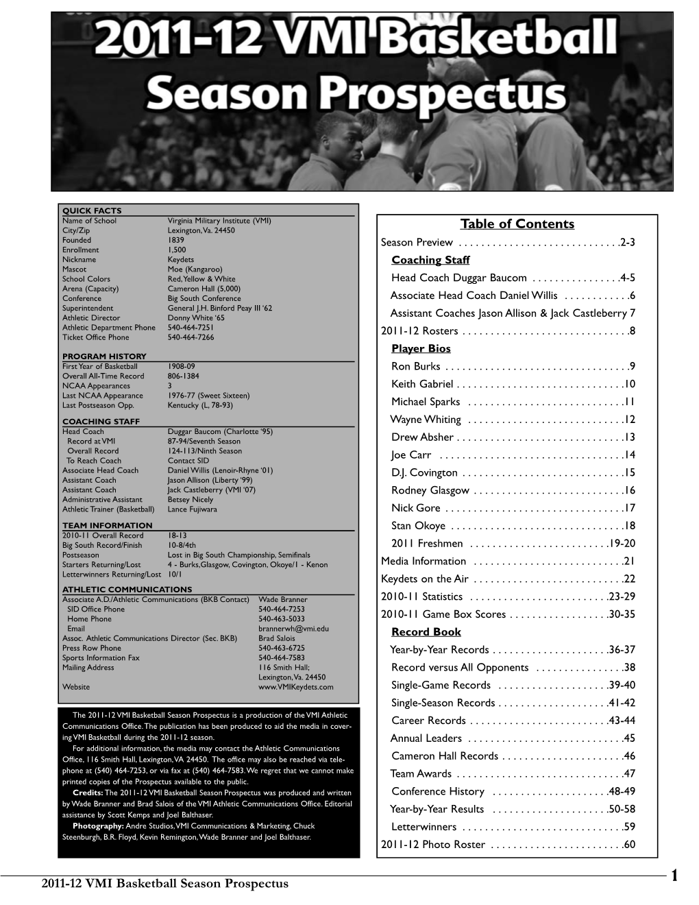 2011-12 BKB Prospectus