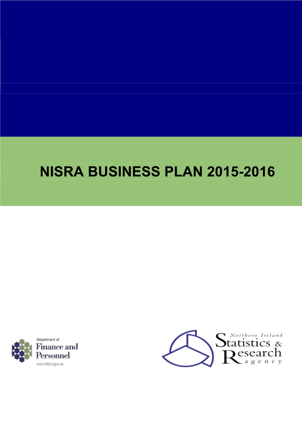 NISRA Business Plan 2015-16