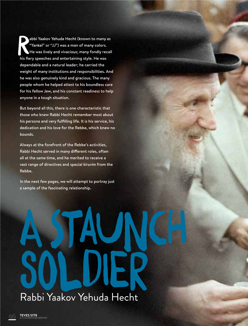 Rabbi Yaakov Yehuda Hecht