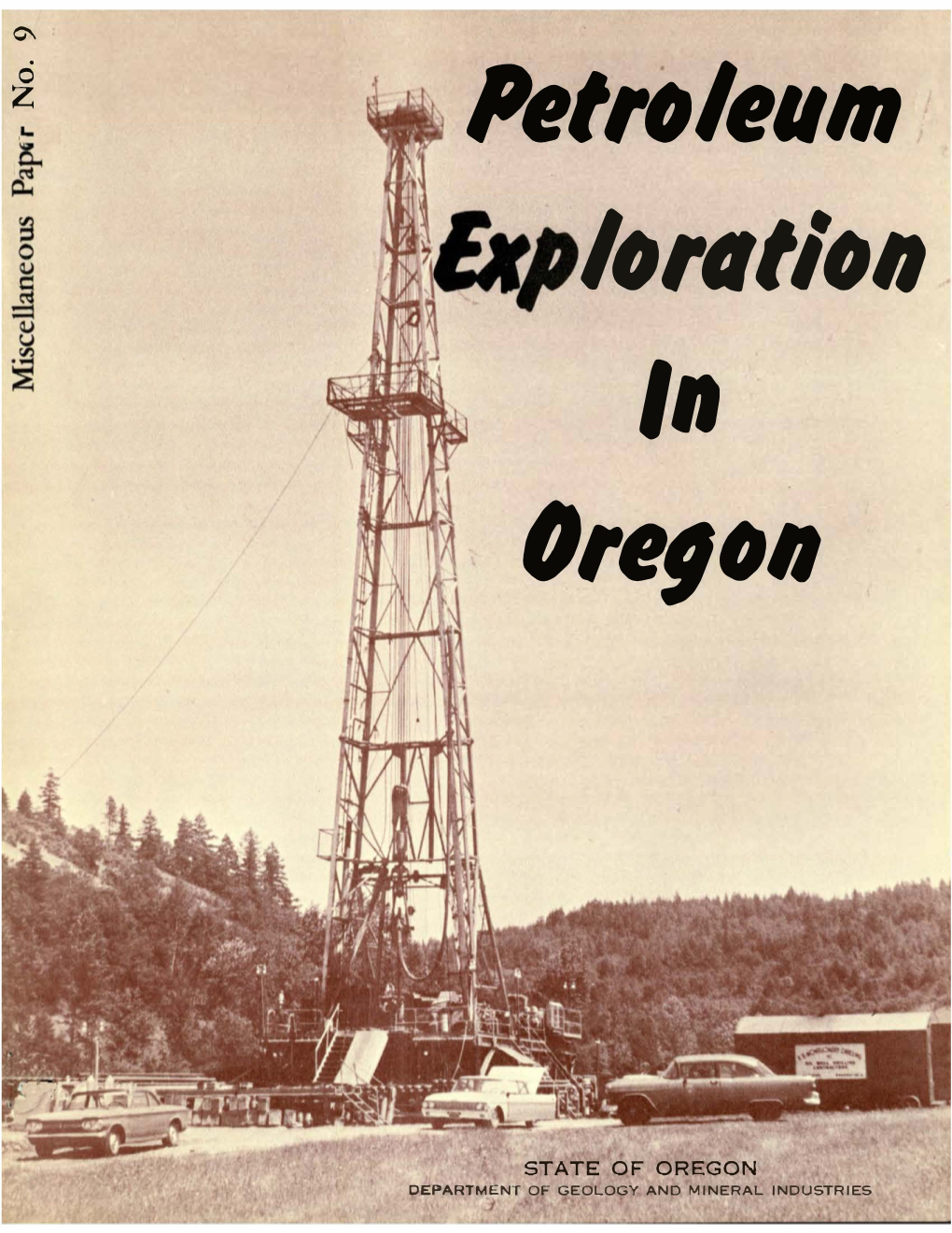 DOGAMI MP-9, Petroleum Exploration in Oregon