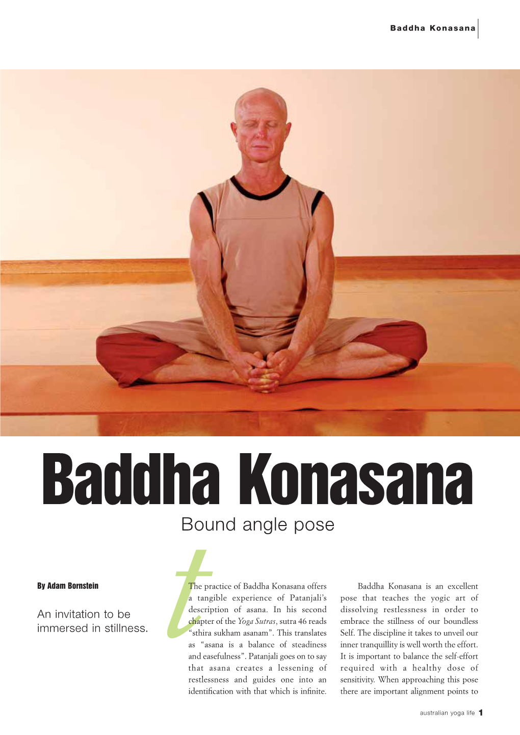 Baddha Konasana