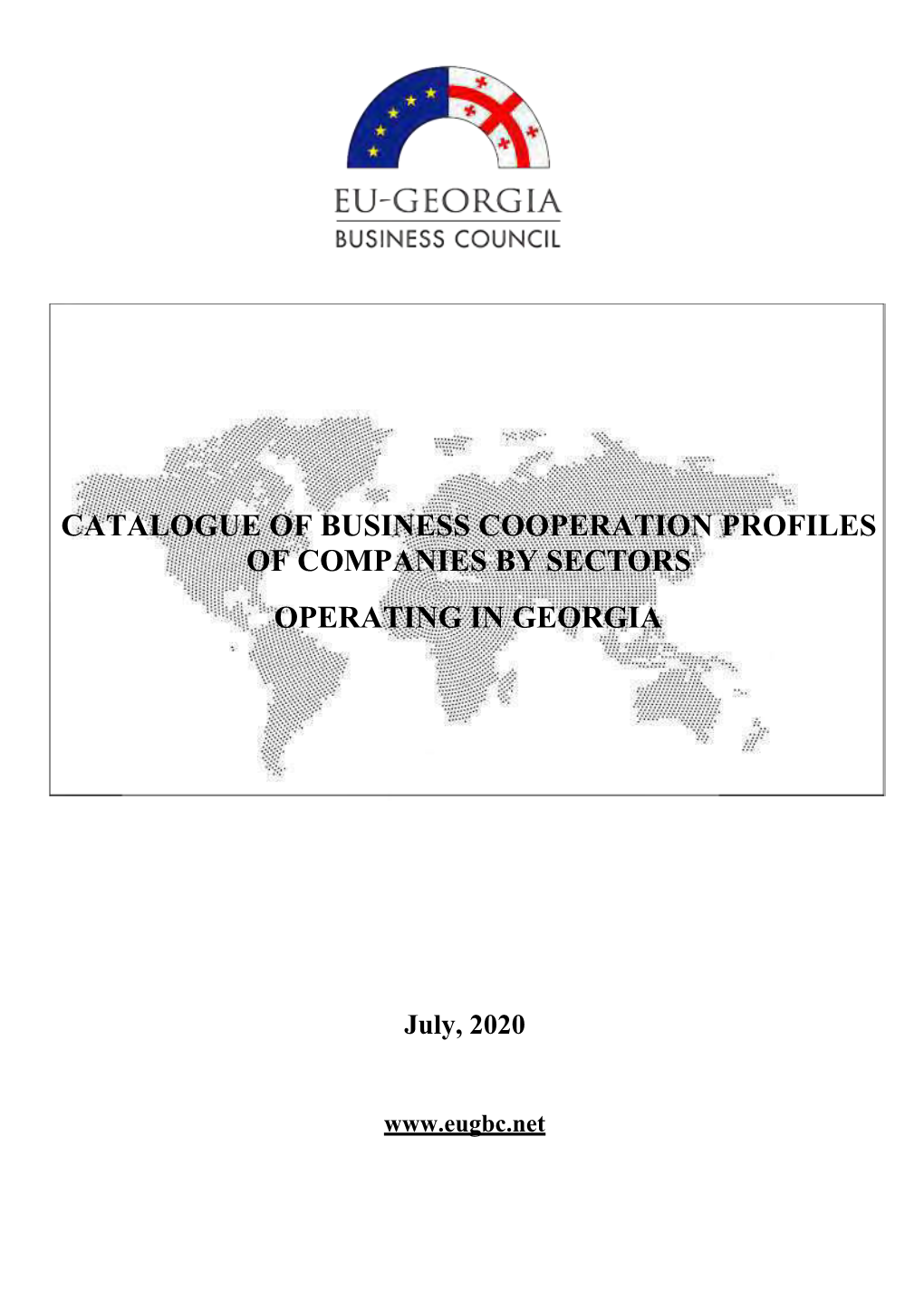 Catalogue of Business Cooperation Profiles of Companies by Sectors Operating in Georgia