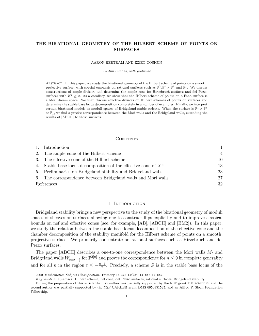 The Birational Geometry of the Hilbert Scheme of Points on Surfaces