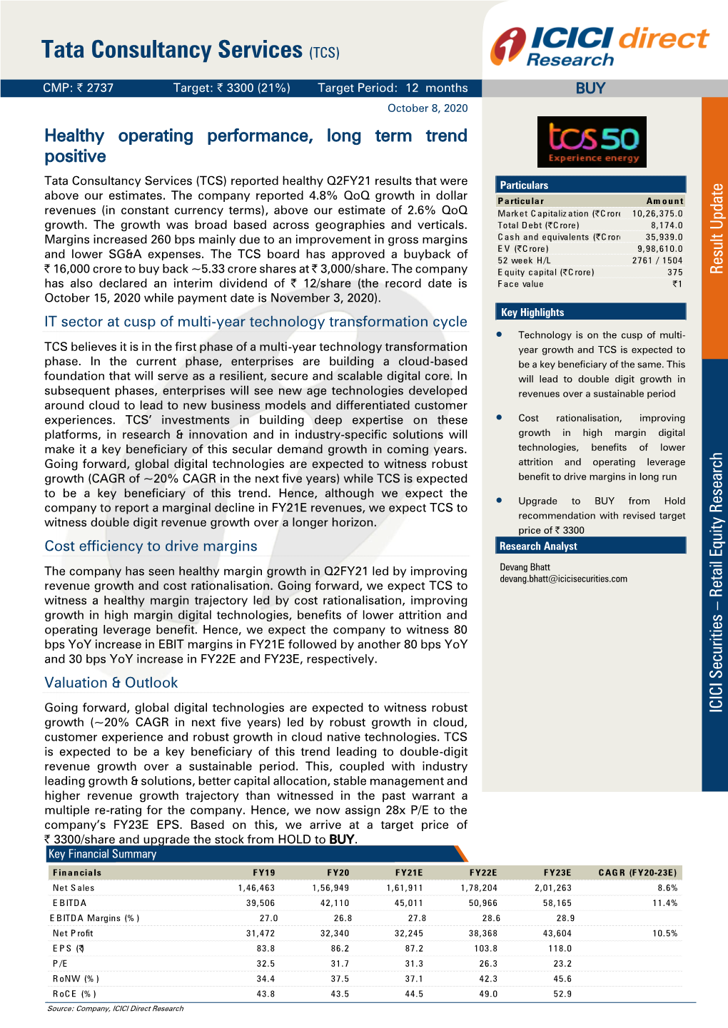 Tata Consultancy Services (TCS)