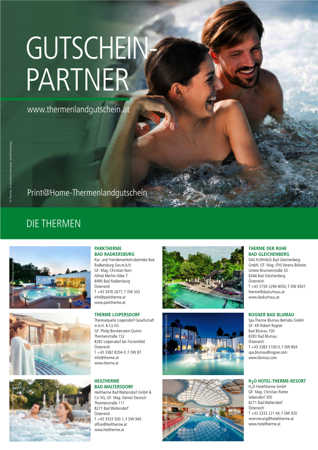 Gutschein- Partner