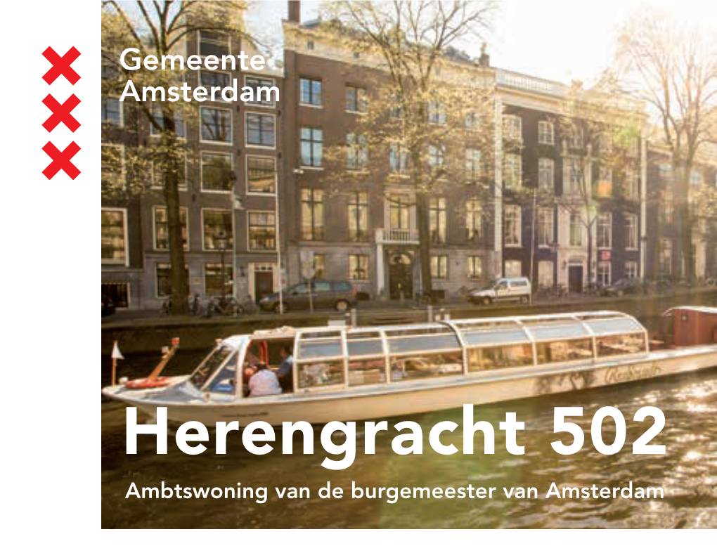 Herengracht 502 Ambtswoning Van De Burgemeester Van Amsterdam Inhoud