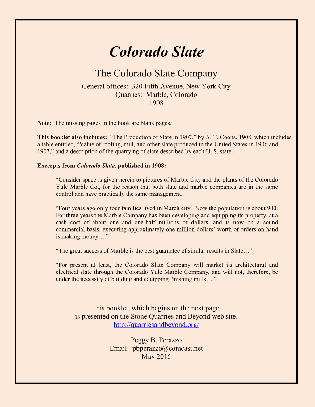 Colorado Slate