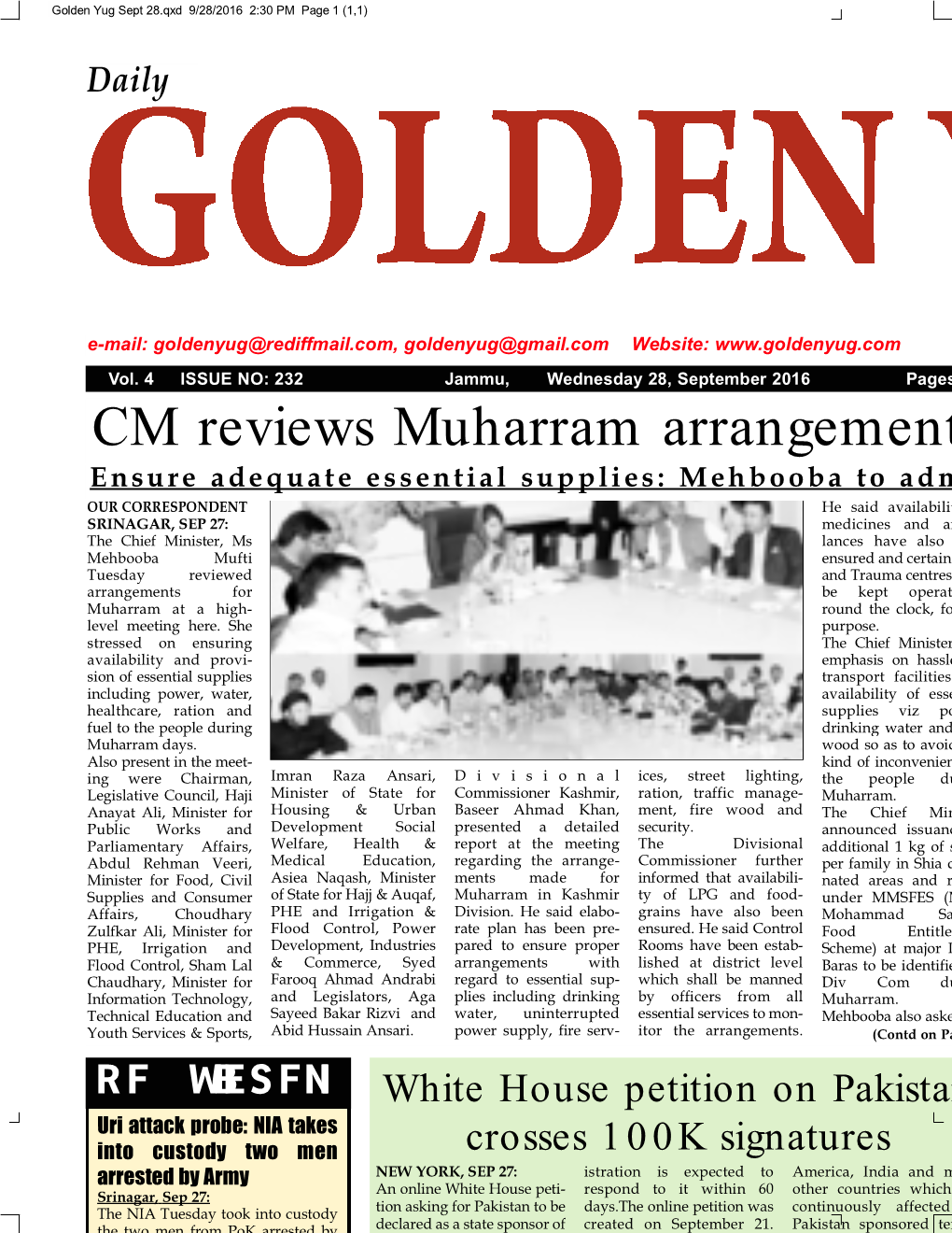 Golden Yug Sept 28.Qxd 9/28/2016 2:30 PM Page 1 (1,1)