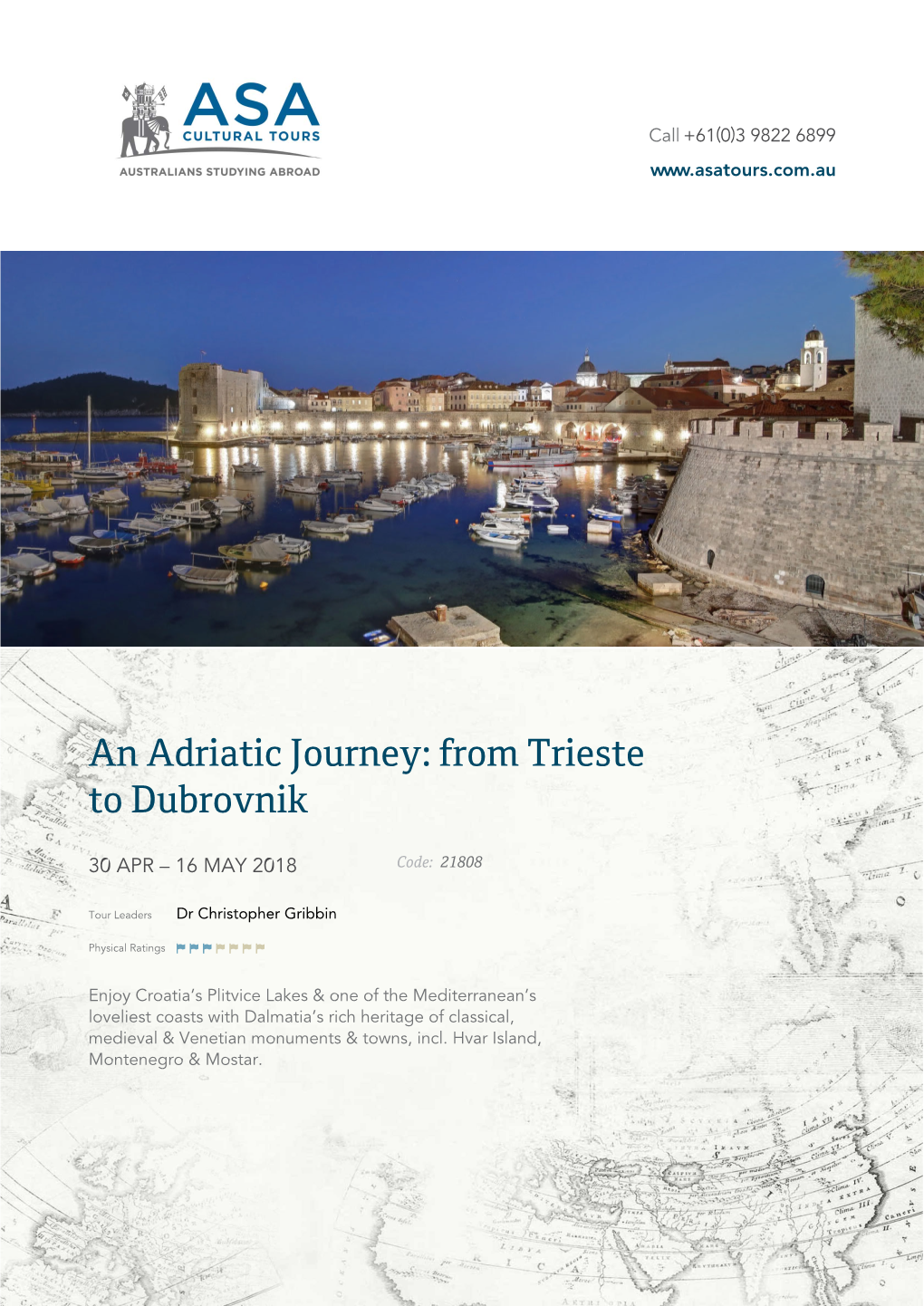 From Trieste to Dubrovnik