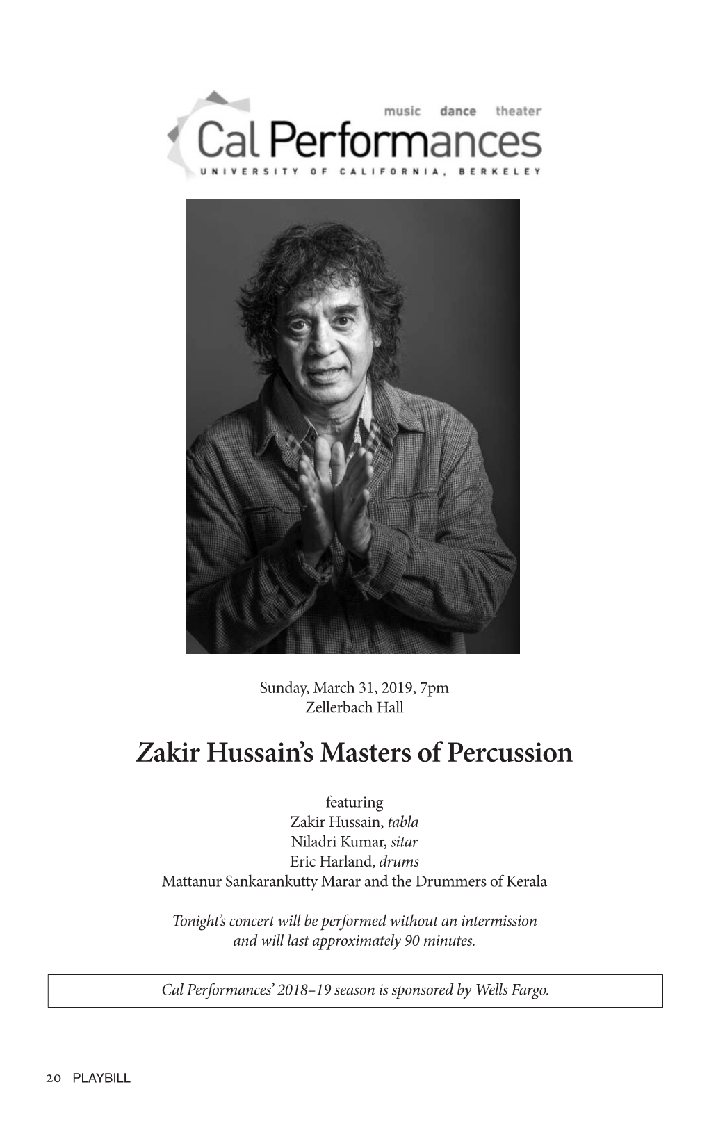 Zakir Hussain's Masters of Percussion