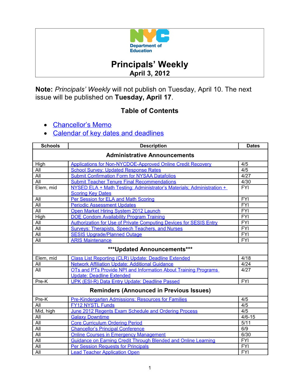 Grants, Professional Development and Student Opportunities