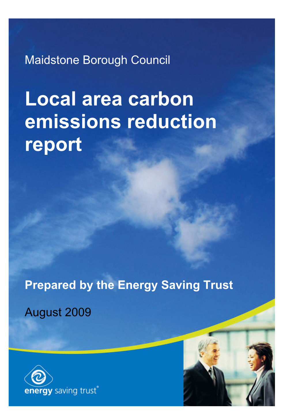 Local Area Carbon Emissions Reduction Report Prepared by The