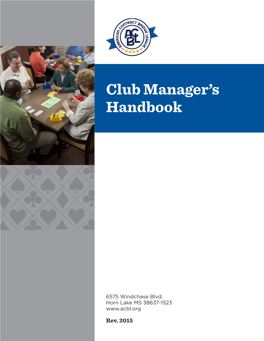 Club Manager's Handbook