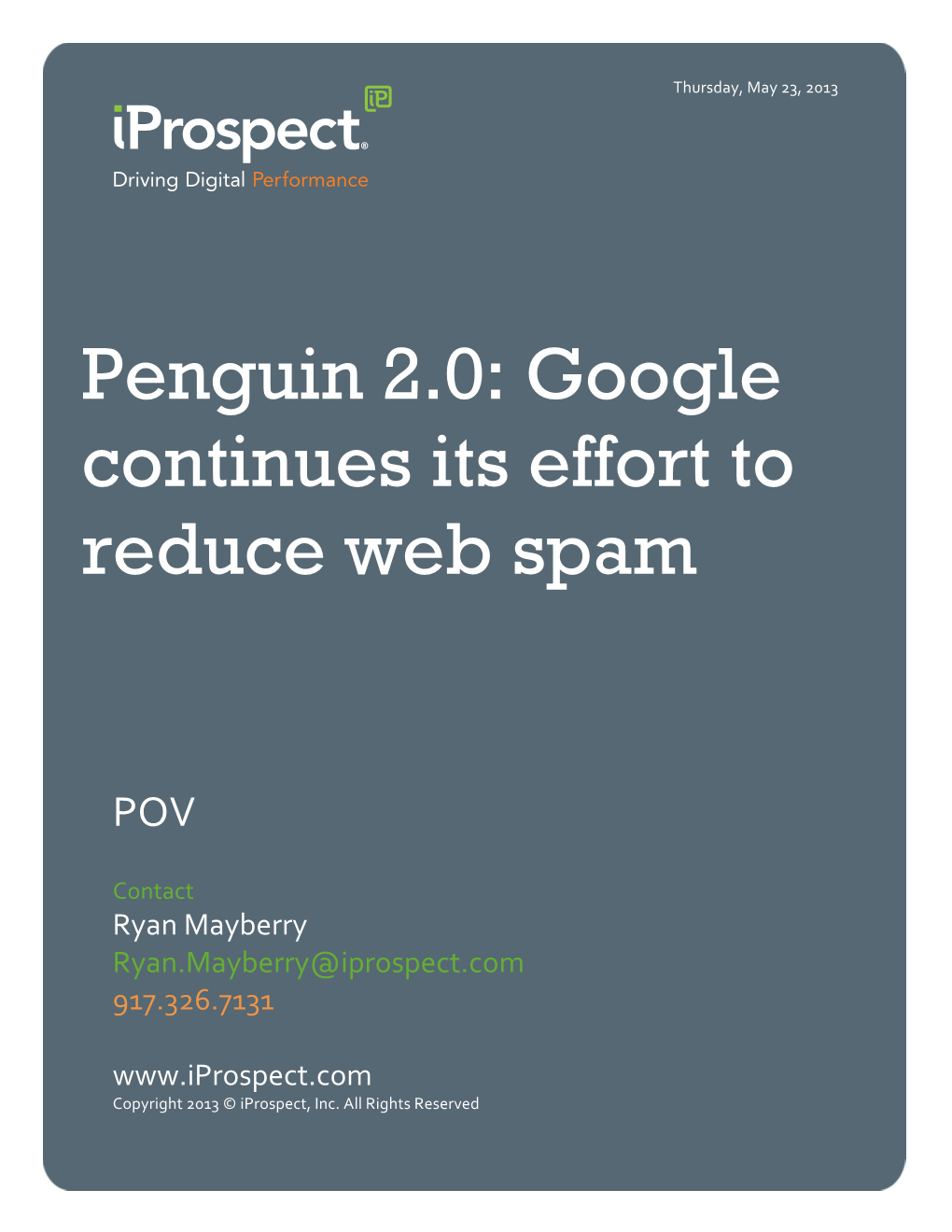 Penguin 2.0: Google Continues Its Effort to Reduce Web Spam