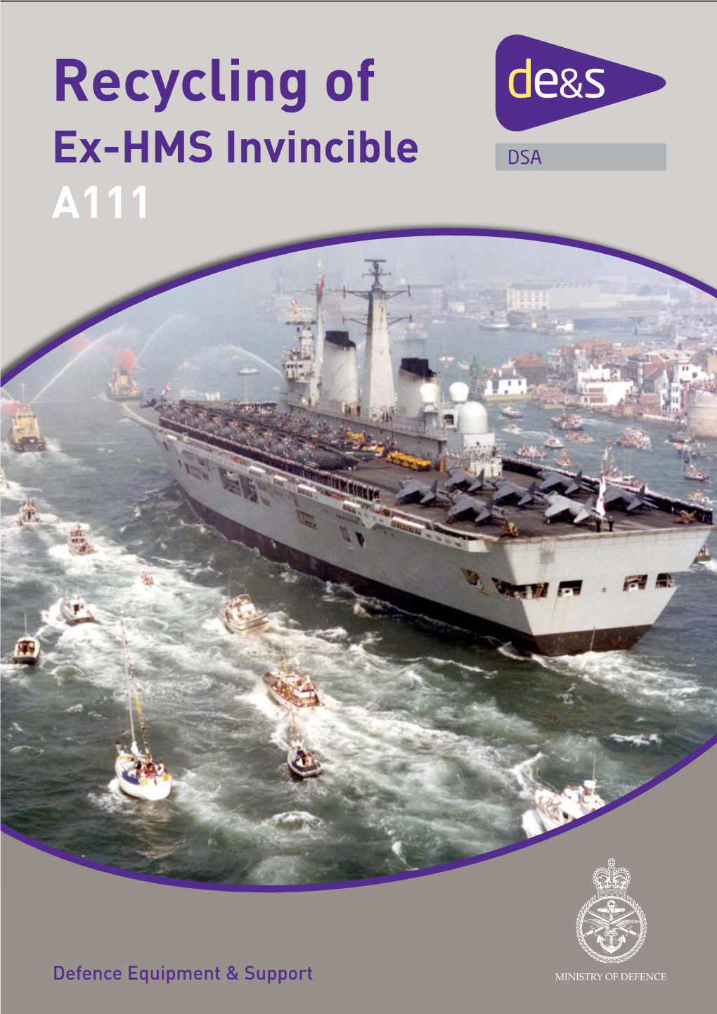 Recycling of Ex-HMS Invincible A111
