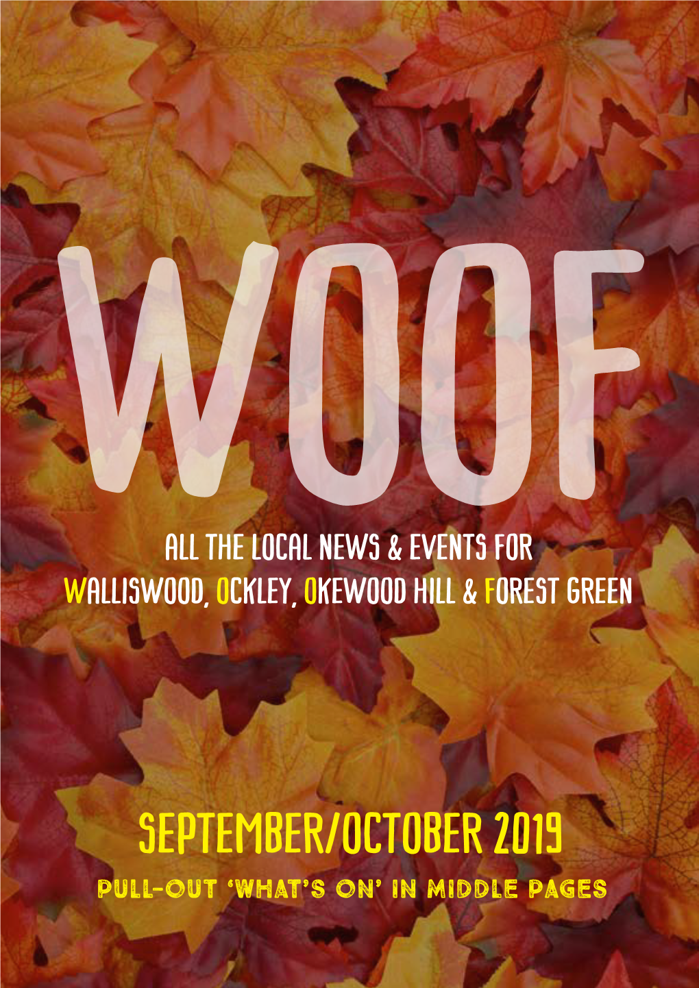 September/October 2019 Pull-Out ‘What’S On’ in Middle Pages News Items Please Send Any Local News Items by Email to Editor@Ockleymagazine.Co.Uk Deadlines Below