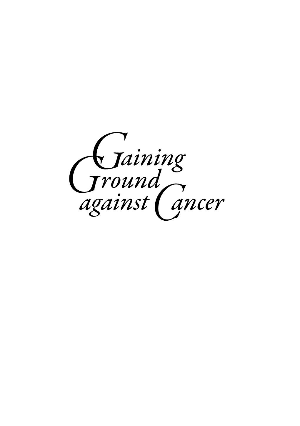 Aining Round Against Cancer