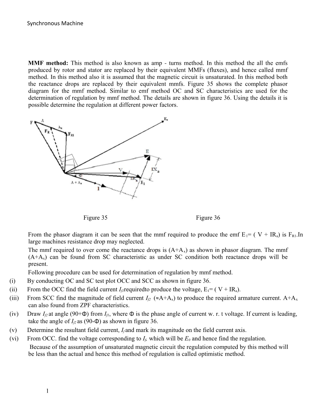 Synhronous Machines Units 5-8