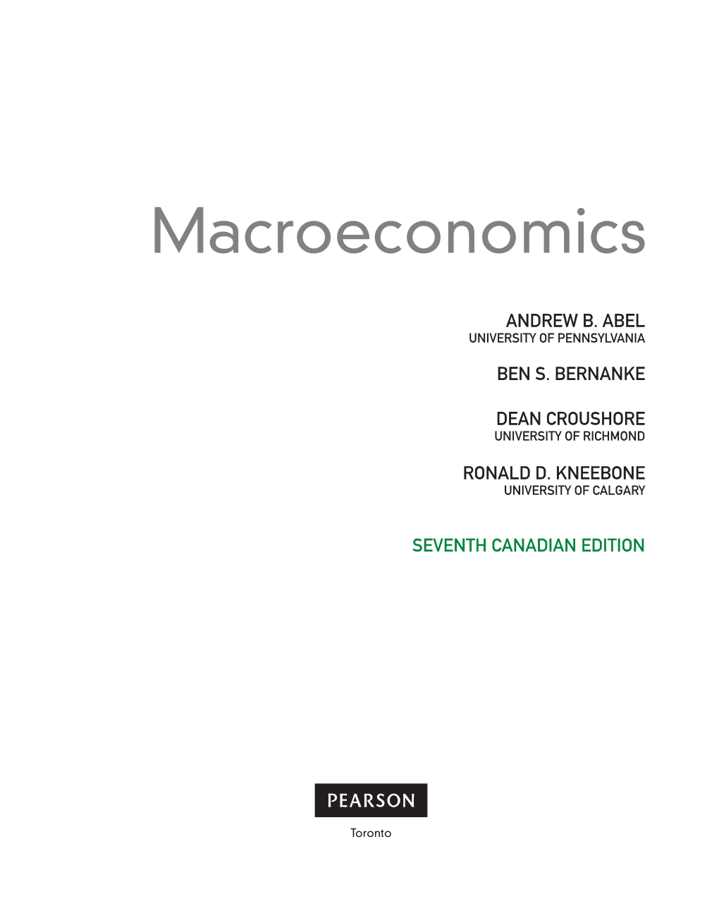 Macroeconomics