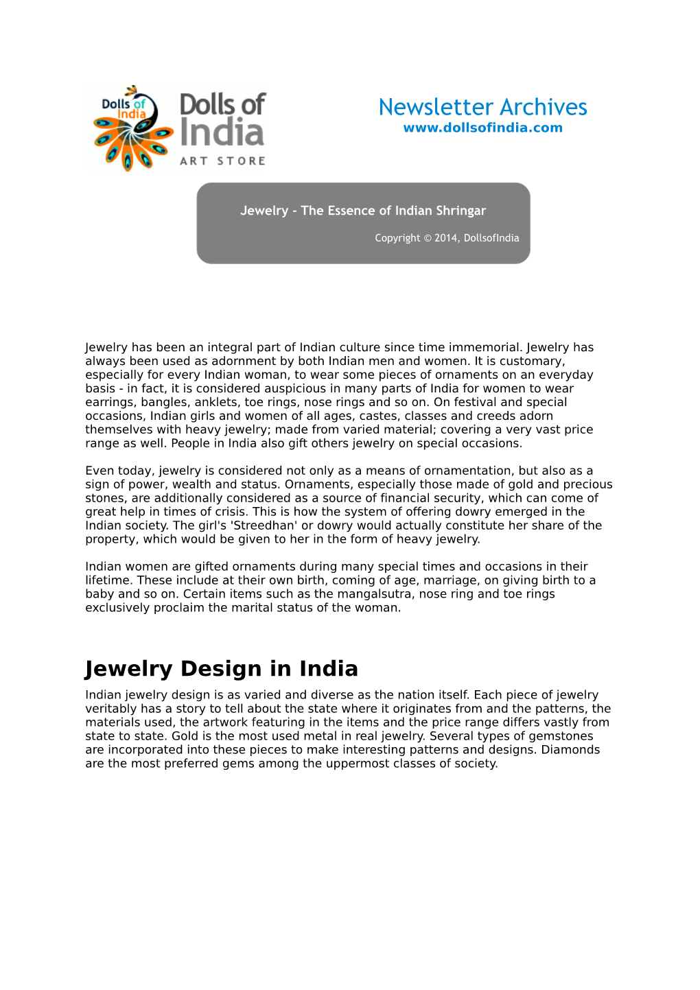 Types of Jewelry Let Us Now Talk About the Different Types of Jewelry Used by Women in India