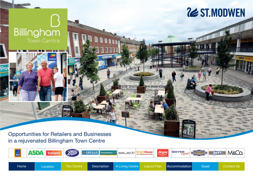 Opportunities for Retailers and Businesses in a Rejuvenated Billingham Town Centre