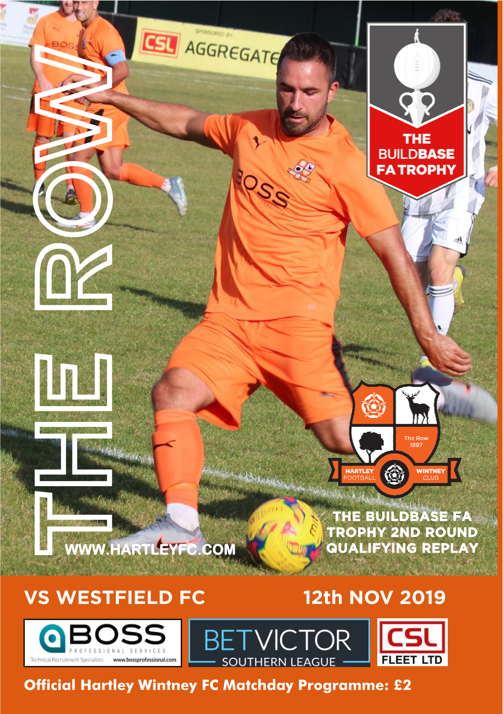 WESTFIELD FC 12Th NOV 2019