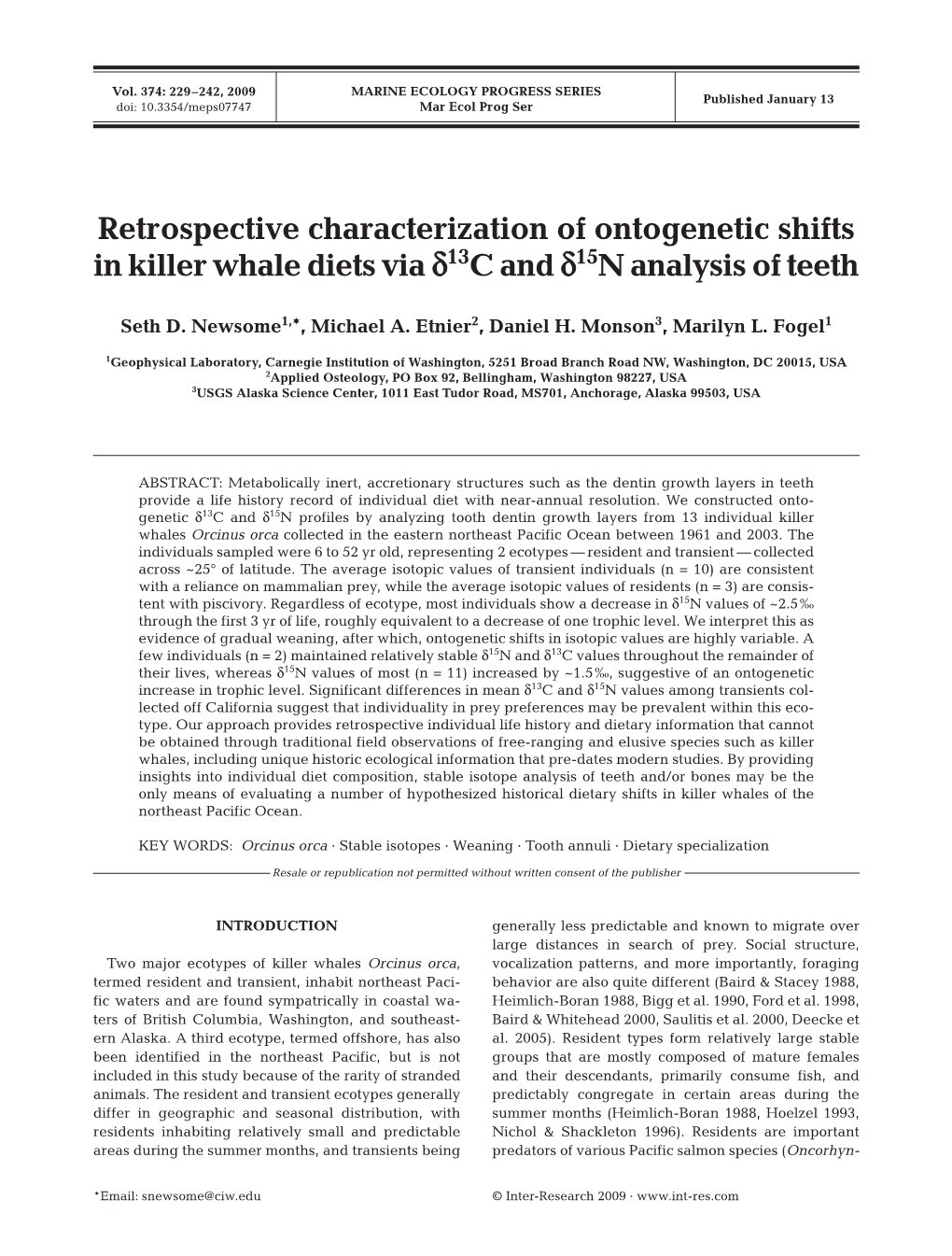 Marine Ecology Progress Series 374:229