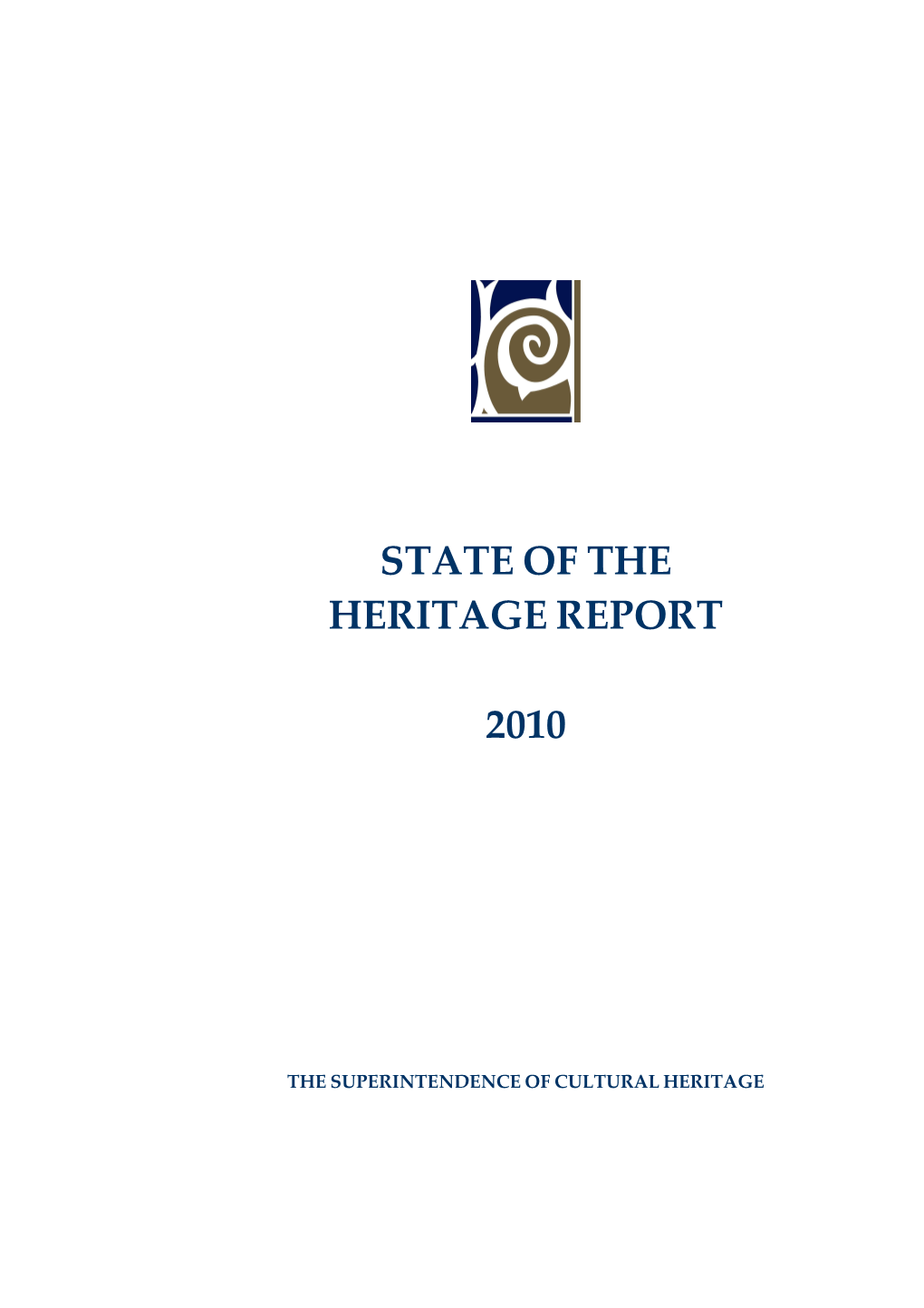 State of the Heritage Report 2010