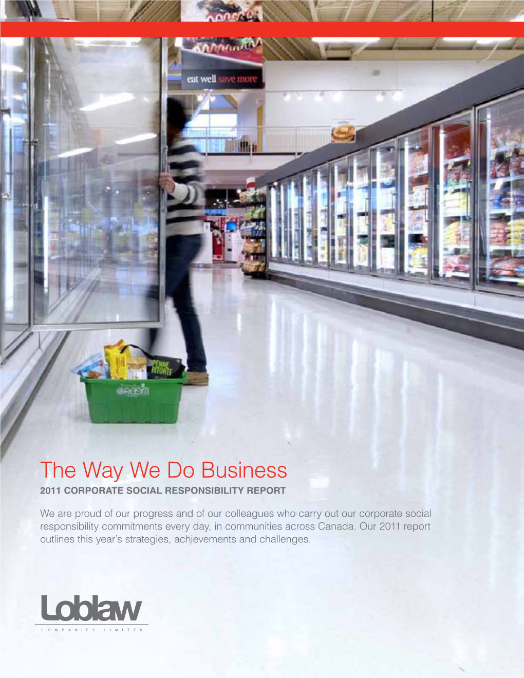 The Way We Do Business 2011 Corporate Social Responsibility Report