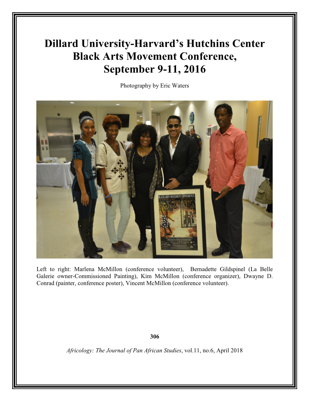 View of the Black Arts Movement (Roundtable)