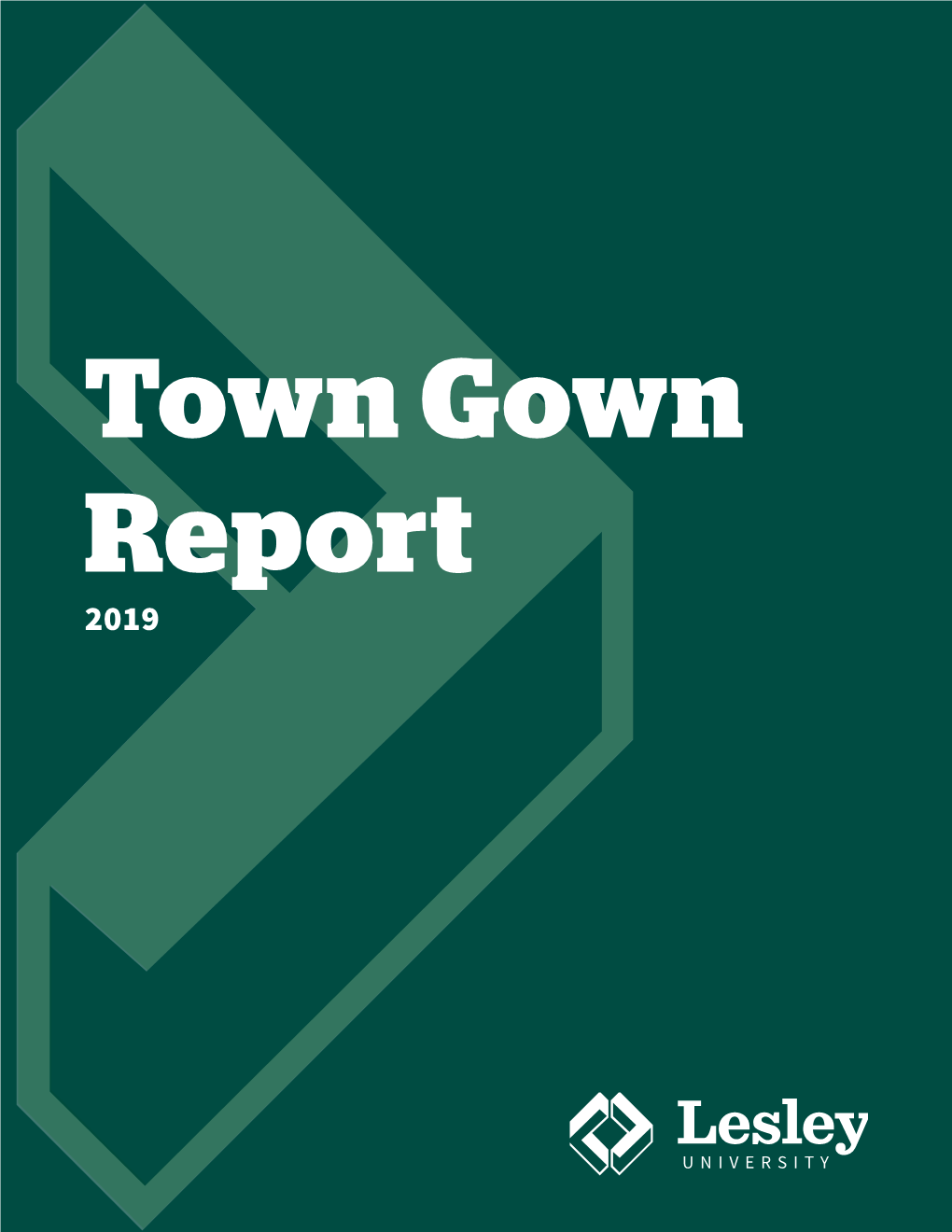 2019 Lesley University Town Gown Report