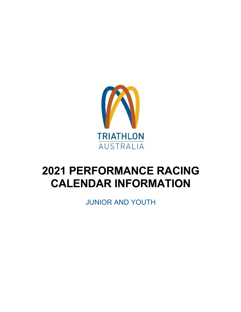 2021 Performance Racing Calendar Information