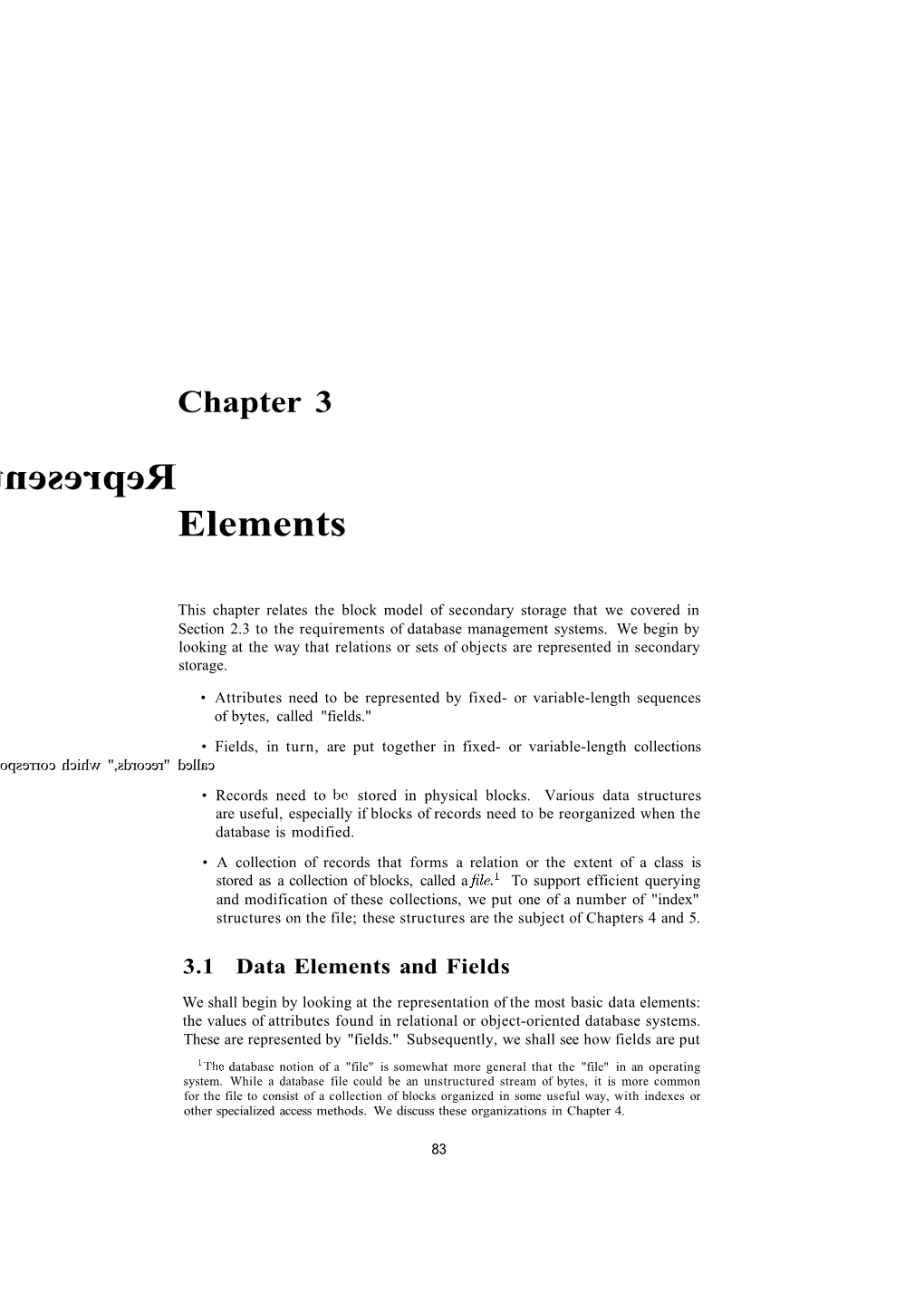 Chapter 3 Representing Data Elements