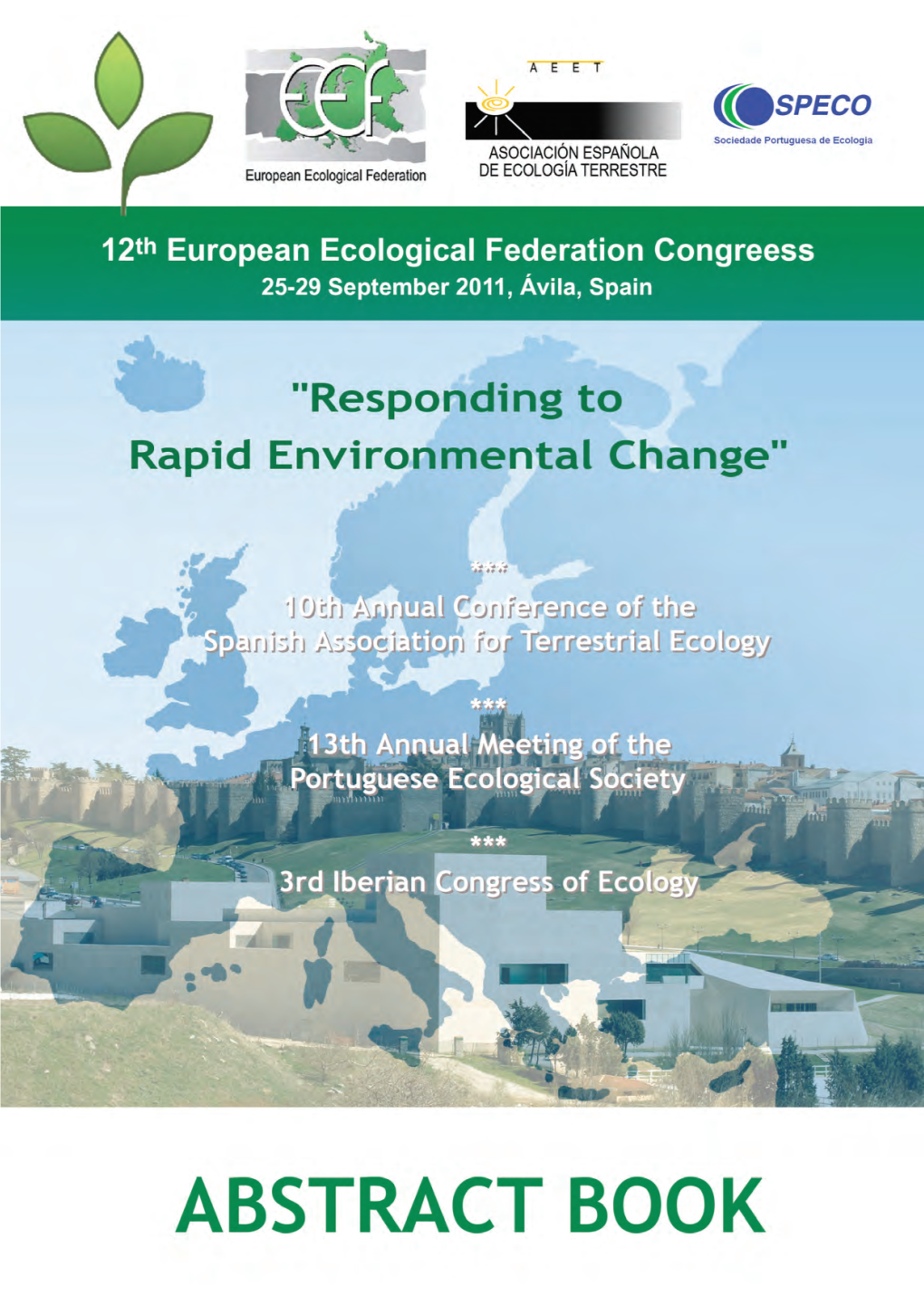 Abstract Book of the 12Th European Ecological Federation Congress