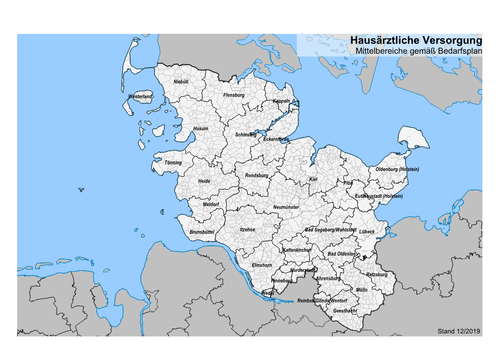 Hausärztliche Versorgung Mittelbereiche Gemäß Bedarfsplan Kampen