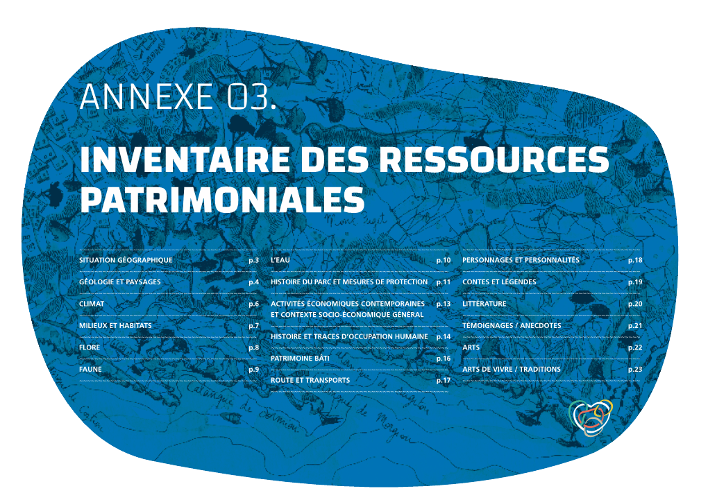 Annexe 03. Inventaire Des Ressources Patrimoniales