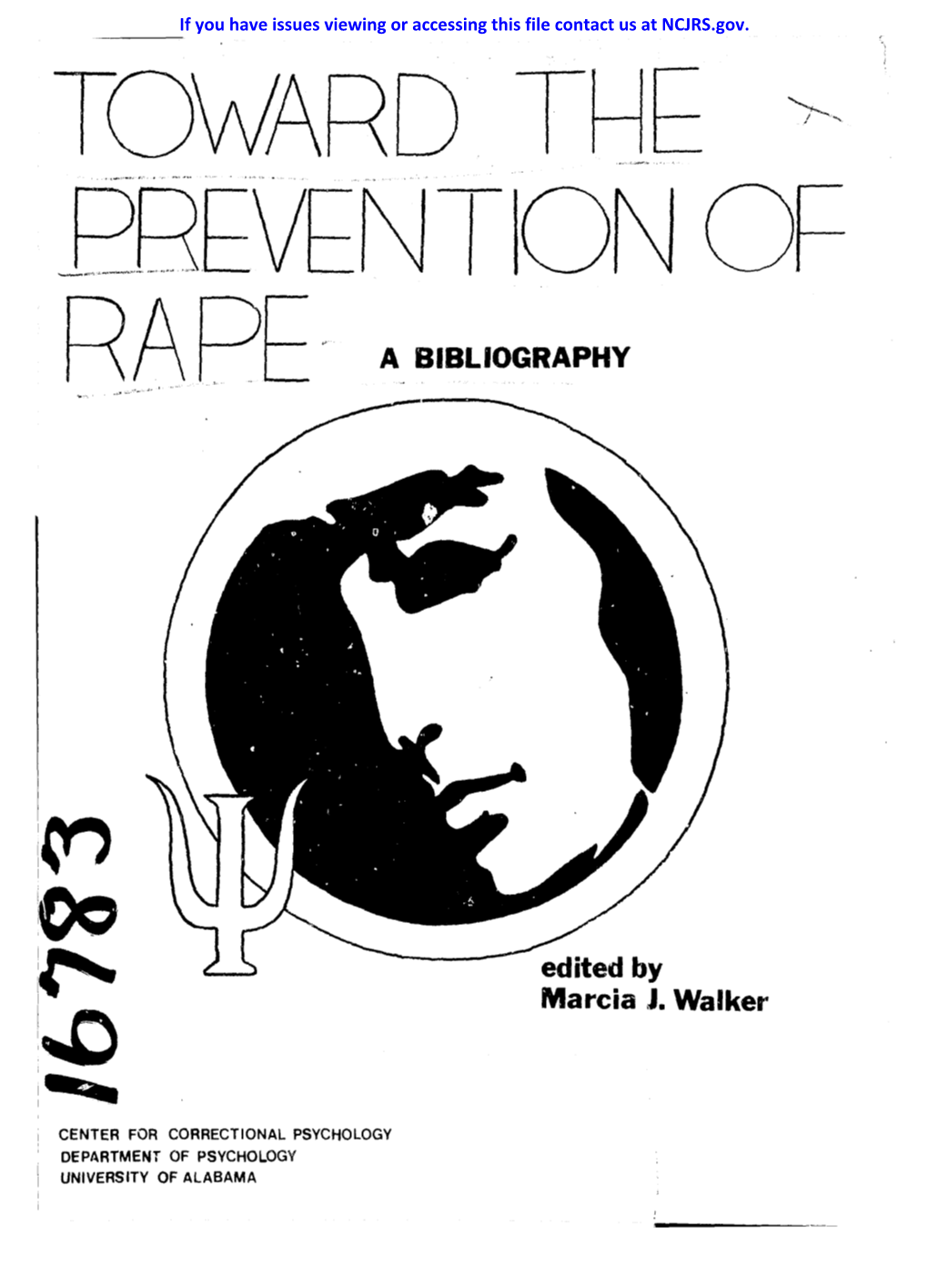 TOWARD the ~, RAPE E