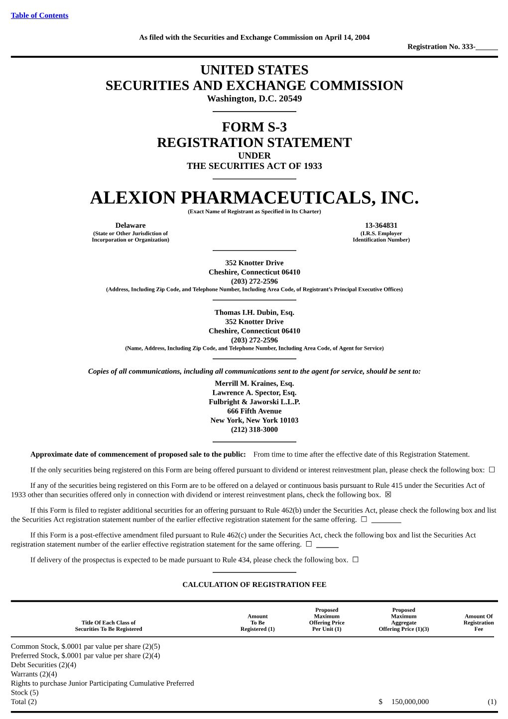 Common Stock Preferred Stock Debt Securities Warrants