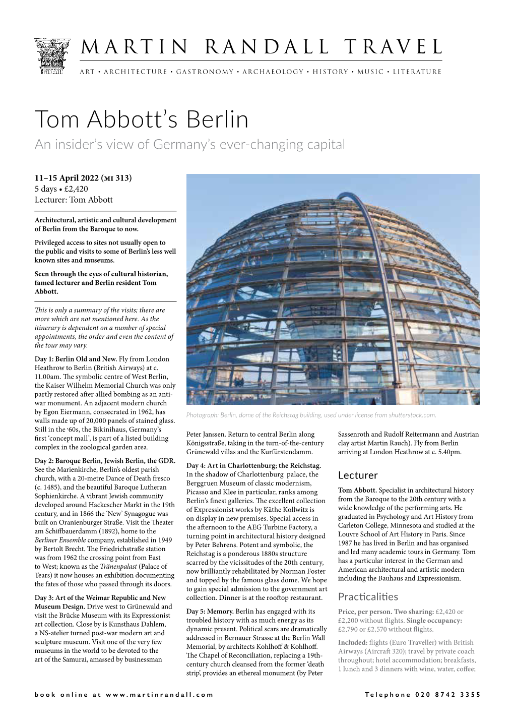 Tom Abbott's Berlin