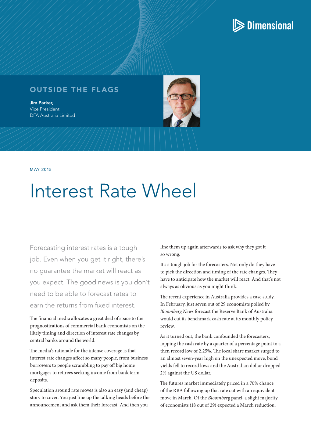 Interest Rate Wheel
