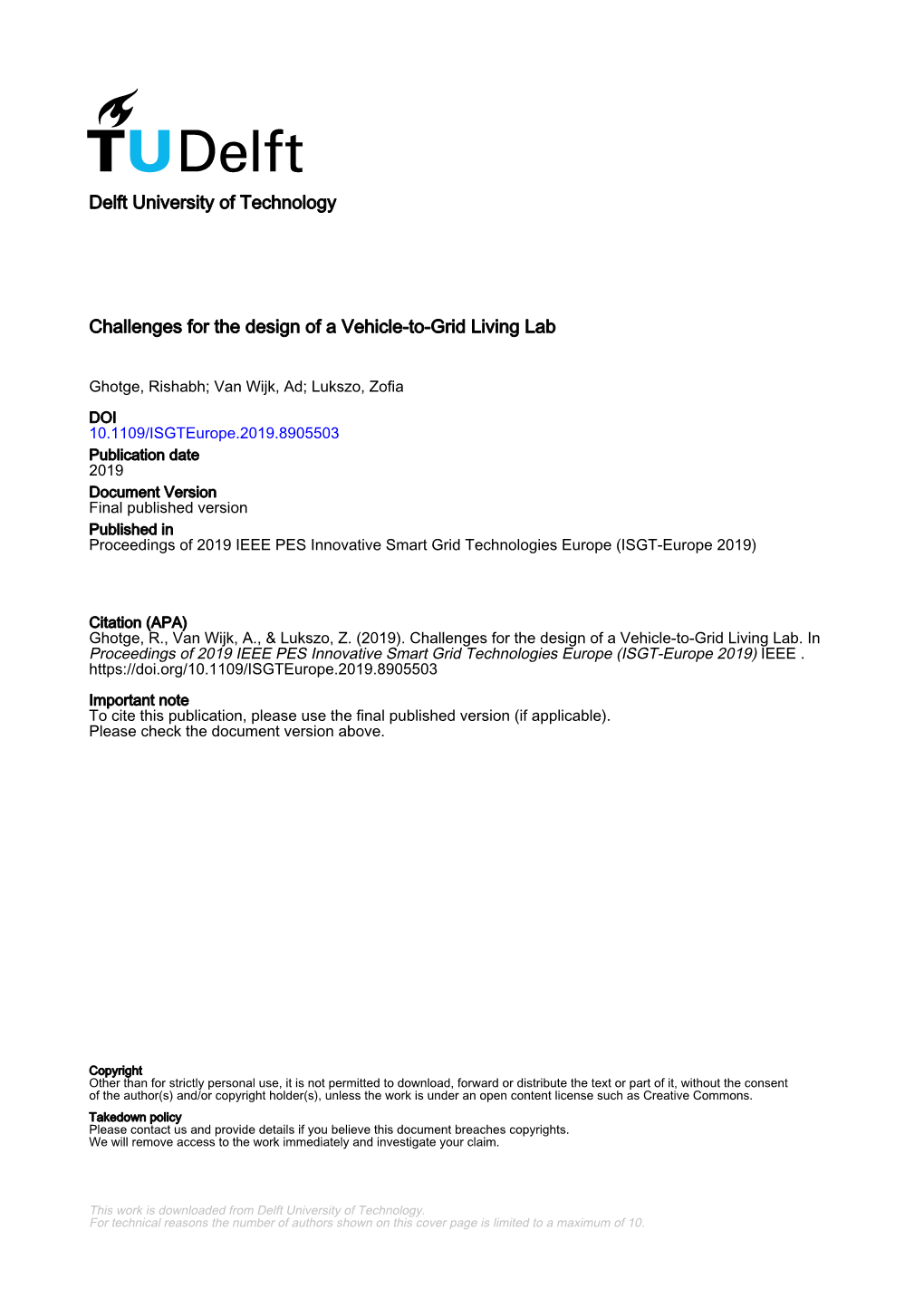 Challenges for the Design of a Vehicle-To-Grid Living Lab