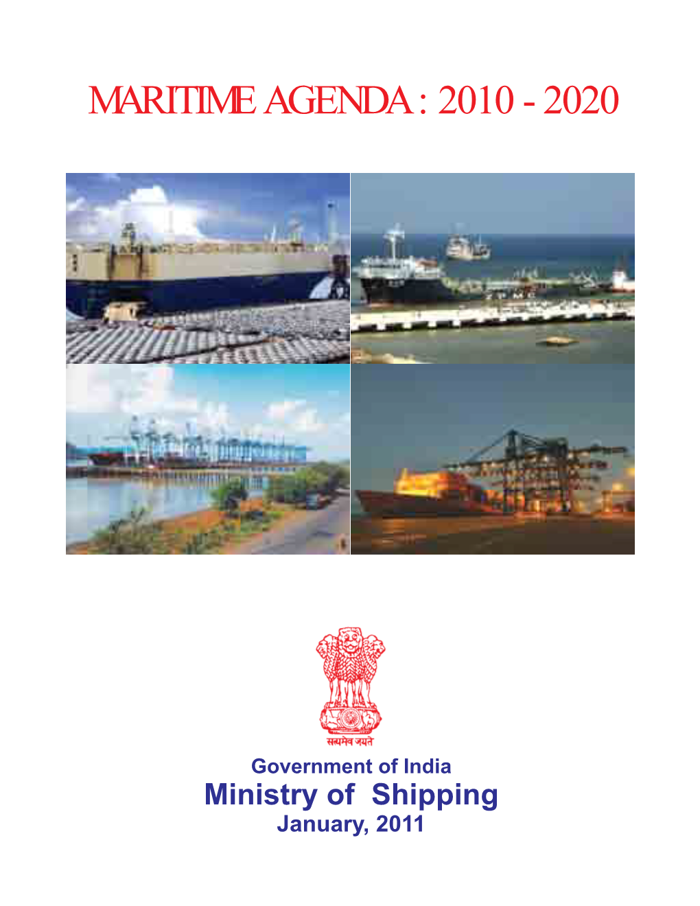 Maritime Agenda : 2010 - 2020