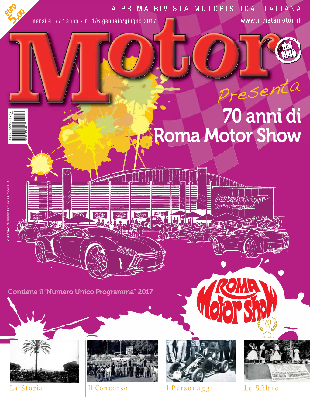 Presenta 70 Anni Di Roma Motor Show
