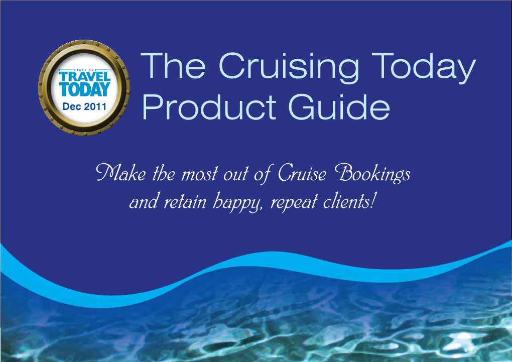 The Cruising Today Product Guide