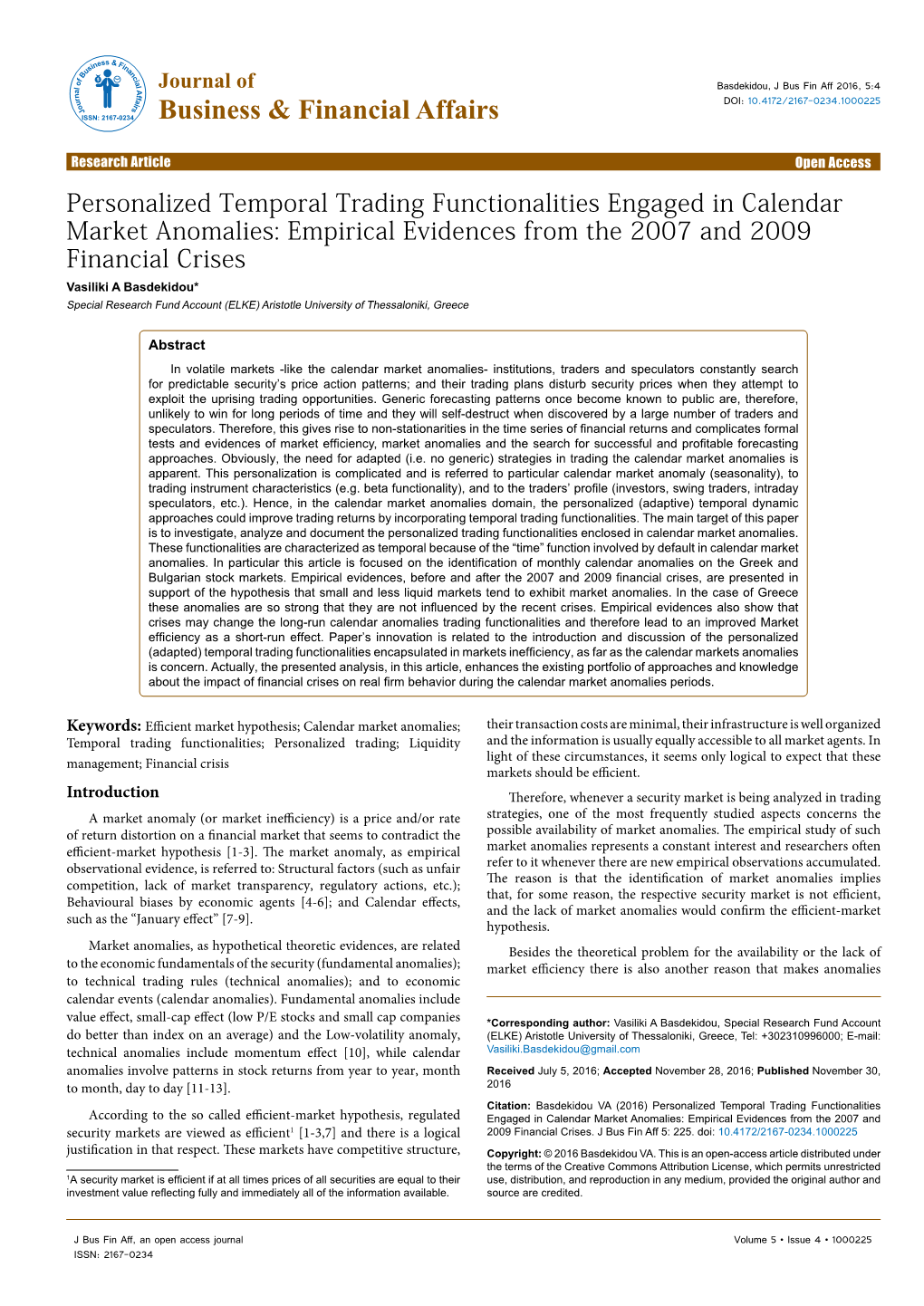 Personalized Temporal Trading Functionalities Engaged in Calendar Market Anomalies